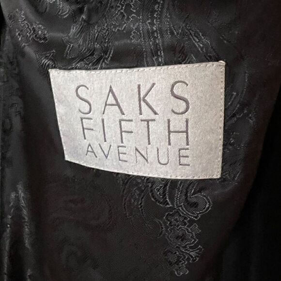 EUC Men's Boss Hugo Boss Maselli X Black Velvet Sports Coat Blazer Jacket 44L - Picture 6 of 8